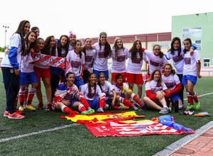 Atlético de Madrid Féminas C, campeón de liga